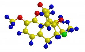 Oxycodone (Oxycontin) - molecular structure