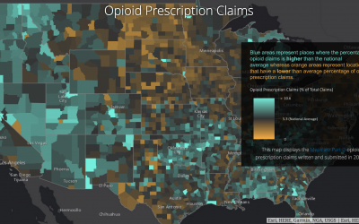 Maps and Data Visualization help tell opioid epidemic
